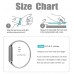 Aresh Compatible Fitbit Flex 2 Bangle, New Fashion Accessory Bracelet Band Compatible with Fitbit Flex 2 , For wrist size: 6.3"-6.5" (Silver-Small)